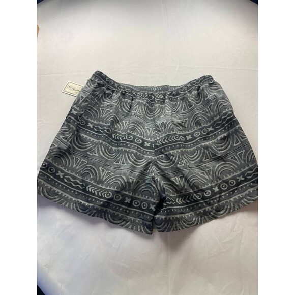NEW Roundtree & Yorke Swim Trunks Mens Big Man 2X Gray Aztec Drawstring NWT - Picture 5 of 7
